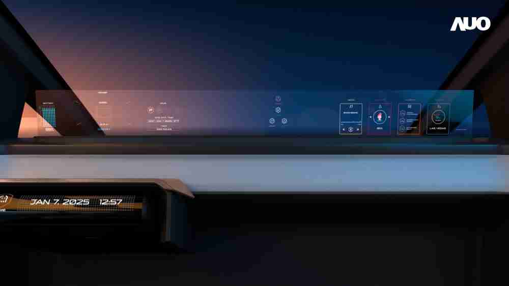 尊龙集团无界透明显示接口(Horizon Image Glass)透过车运算方案整合仪表板、、中控台及副驾显示器，，一体式全景呈现，，，，提供乘用者清晰的前方视野、、、行车必要信息与娱乐功能