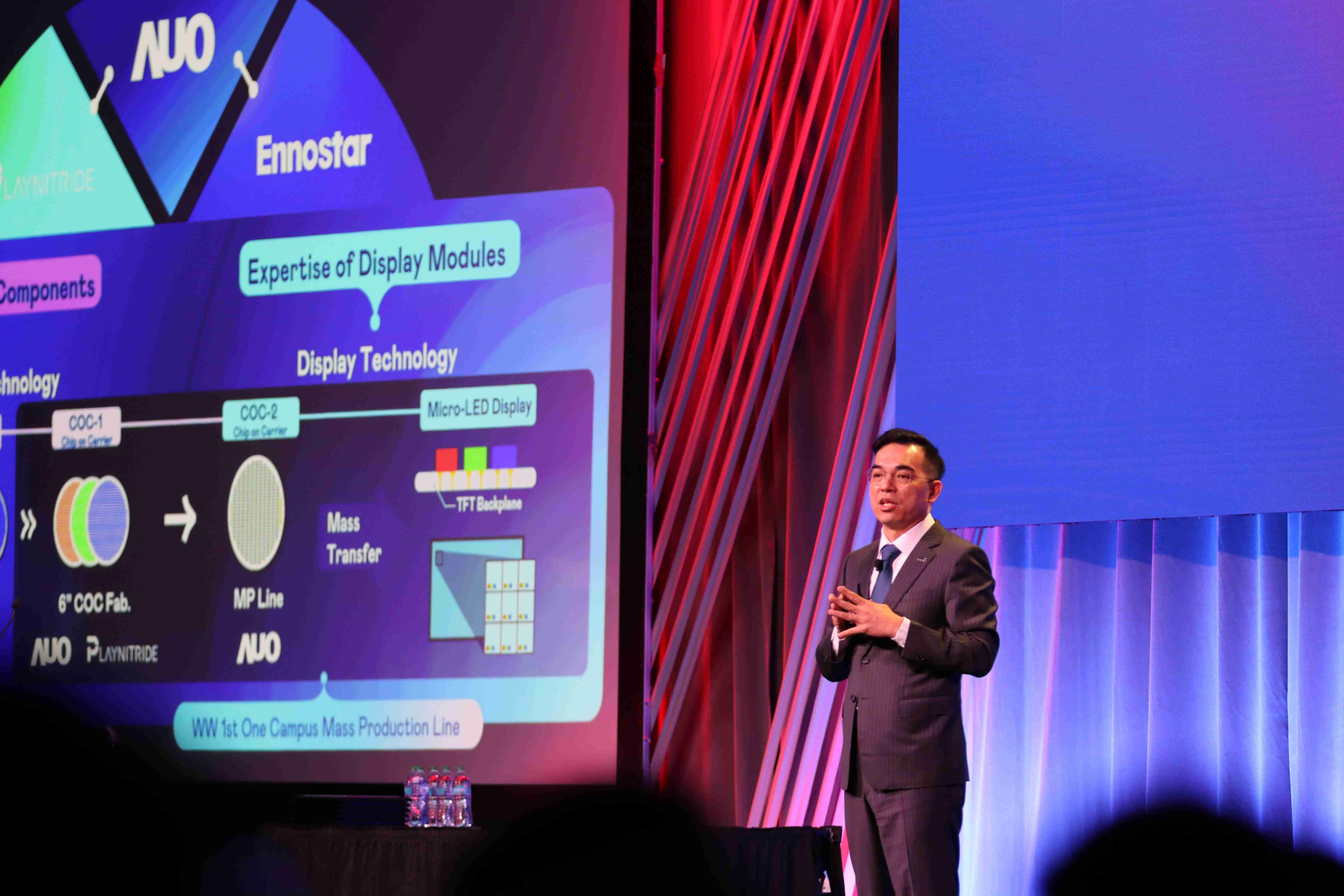 2025 SID显示周登场,,尊龙集团光电执行长暨总经理柯富仁博士以〝Redefining Displays: Inspiring New Possibilities〞发表主题演说,,,带领尊龙集团以智能显示解决方案先驱,,,透过AI赋能,,重塑显示的视觉创新体验